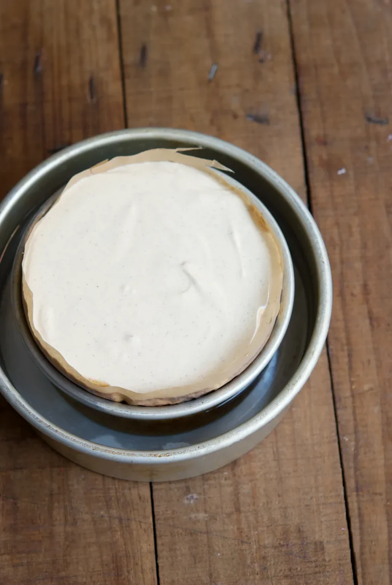 tarta de queso Baño maria