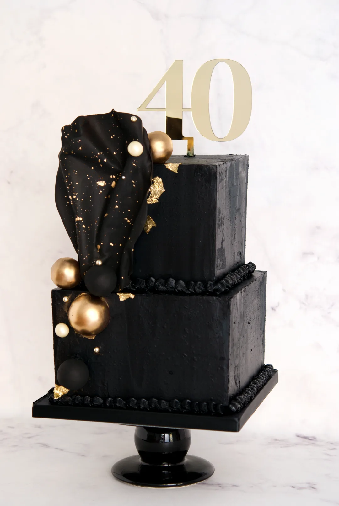 Dark Glam Cake