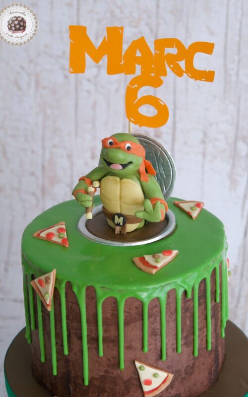 Drip cake tortugas ninja