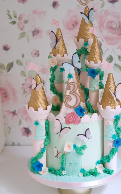 Enchanted Fairytale Castle Cake