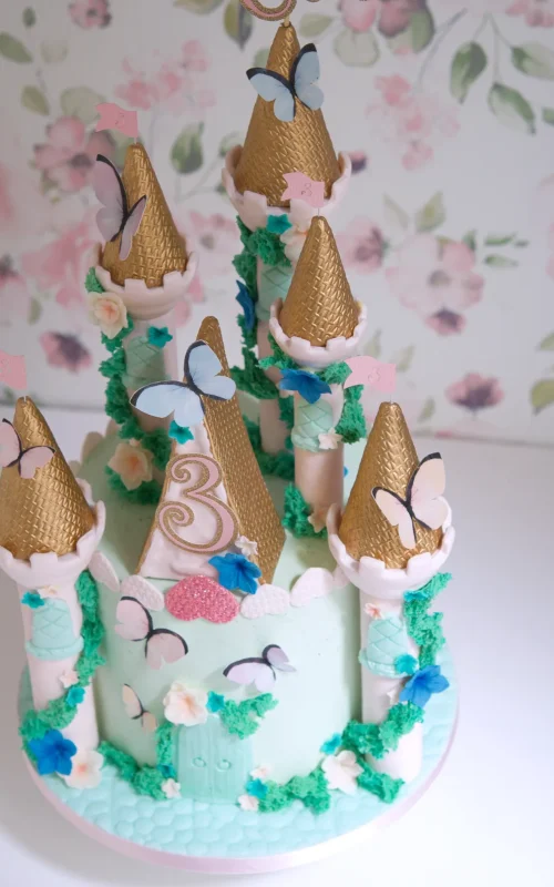 Enchanted Fairytale Castle Cake