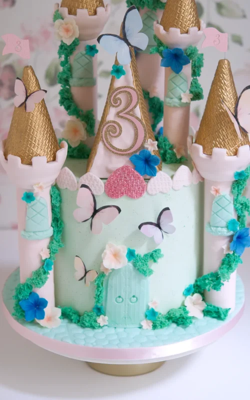Enchanted Fairytale Castle Cake