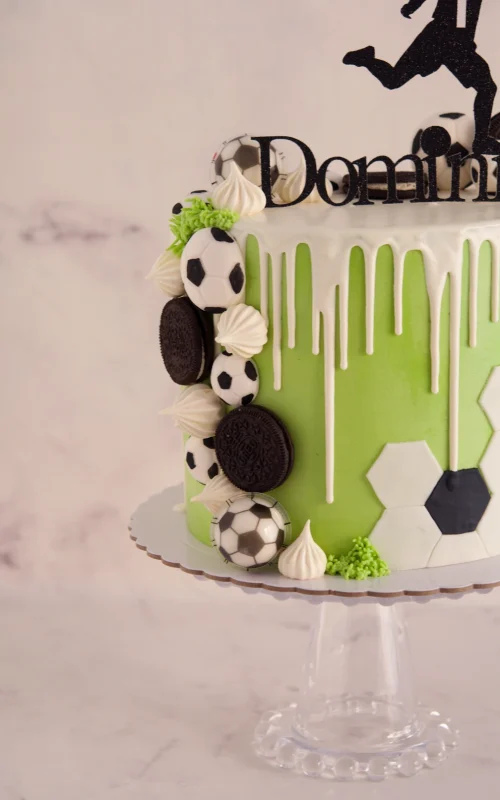 Football Drip cake