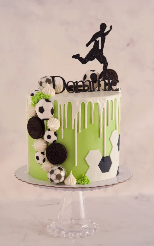 Football Drip cake