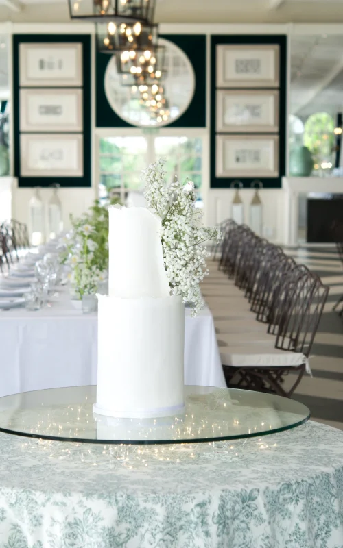 Gypsophila wedding cake