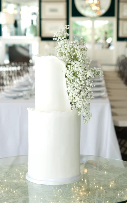 Gypsophila wedding cake