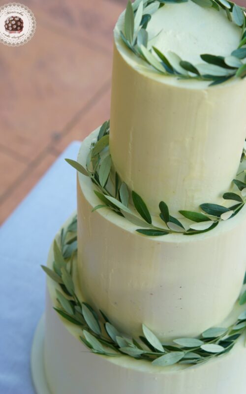Olive Wedding Cake