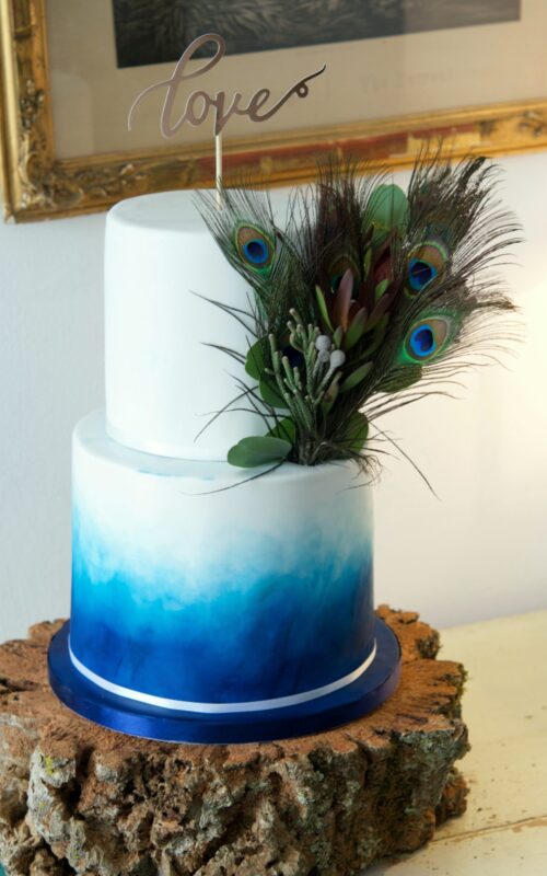 Peacock feathers wedding cake, tarta de boda, carrot cake, plumas, pavo rela, cake topper, mericakes, tartas decoradas, barcelona, pastry, fondant cake, wedding sweet