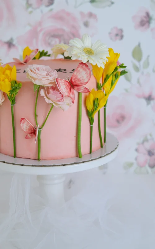 Rose garden Cake