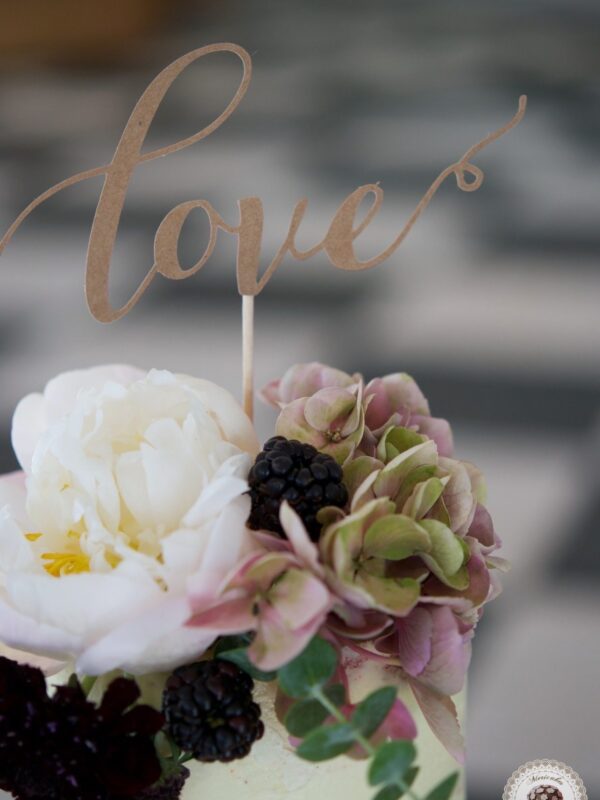 Semi naked cake, wedding cake, tarta de boda, red velvet, mericakes, esther conde catering, castell de sant marsal, flowers cake, peony, wedding cake topper, figs, blackberry, spain wedding 6