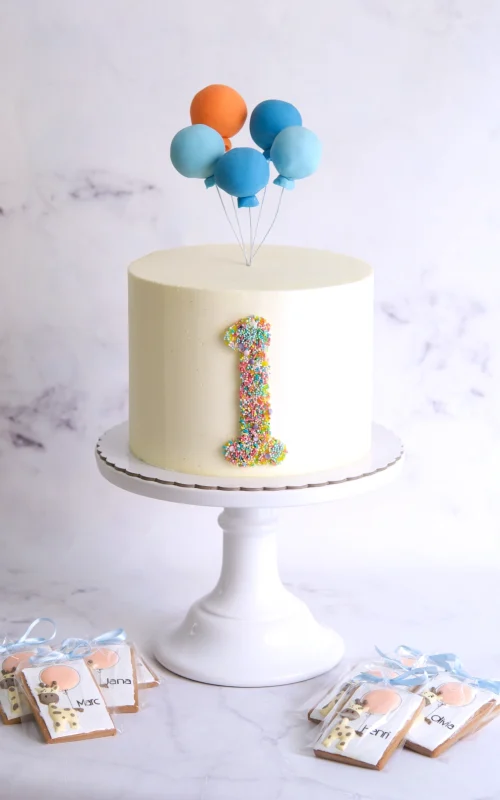 Baby Balloons Cake