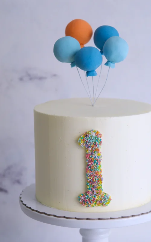 Baby balloons Cake ⁣
