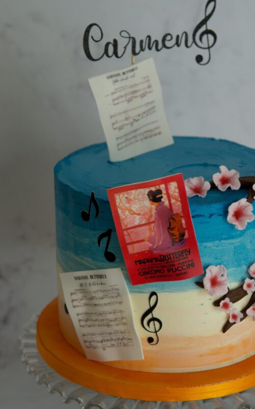 Tarta madama butterfly