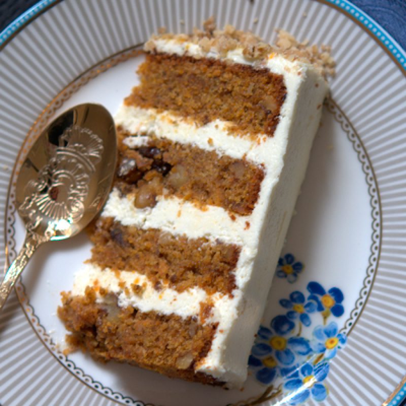 Corte Carrot cake Barcelona