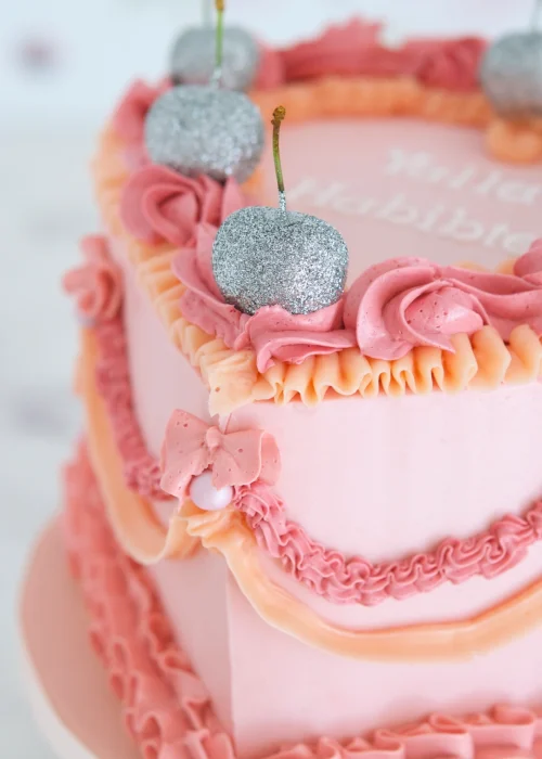 Curso Tarta corazón vintage