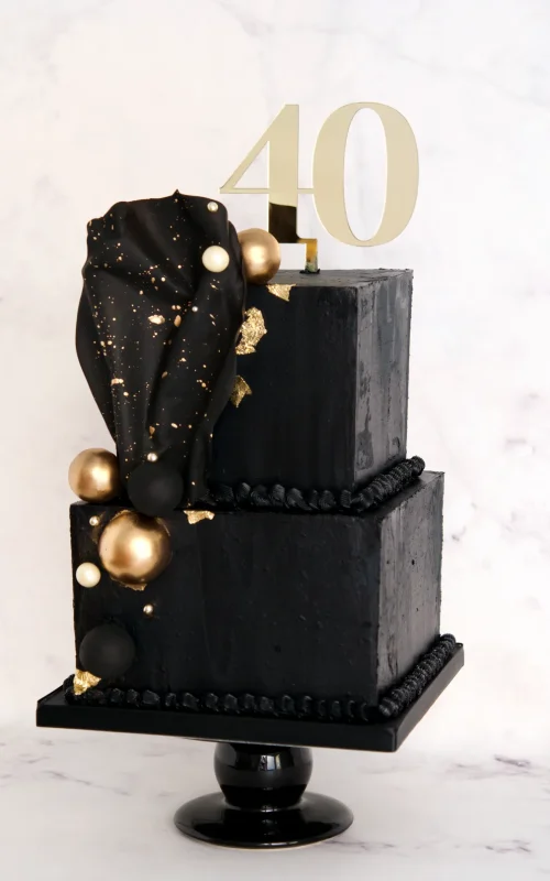 Dark Glam Cake
