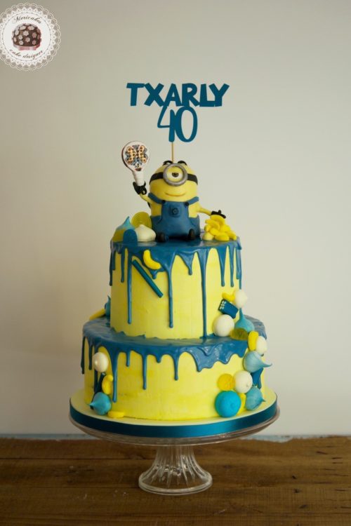 Drip Minion Cake